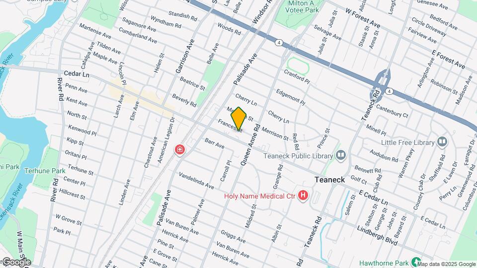 272 Frances St Map and Location Details