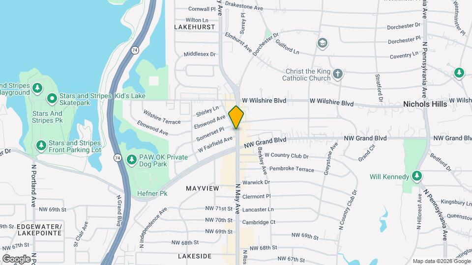 5520 N Porter Dr Map and Location Details