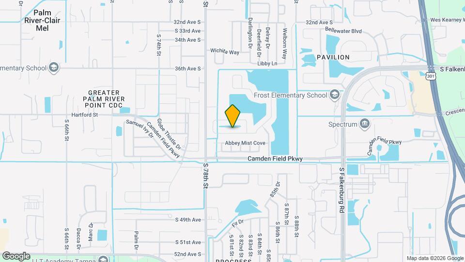 8152 Canterbury Lake Blvd Mapa y Detalles de la Ubicación