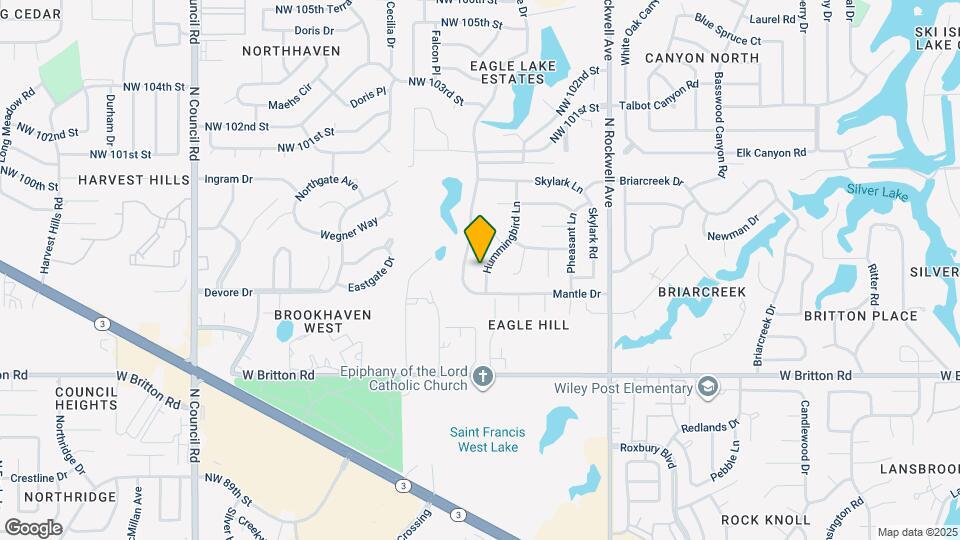 9713 Hummingbird Ln Map and Location Details