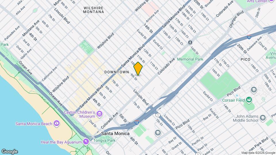 1513 9th St-Unit -3 Map and Location Details