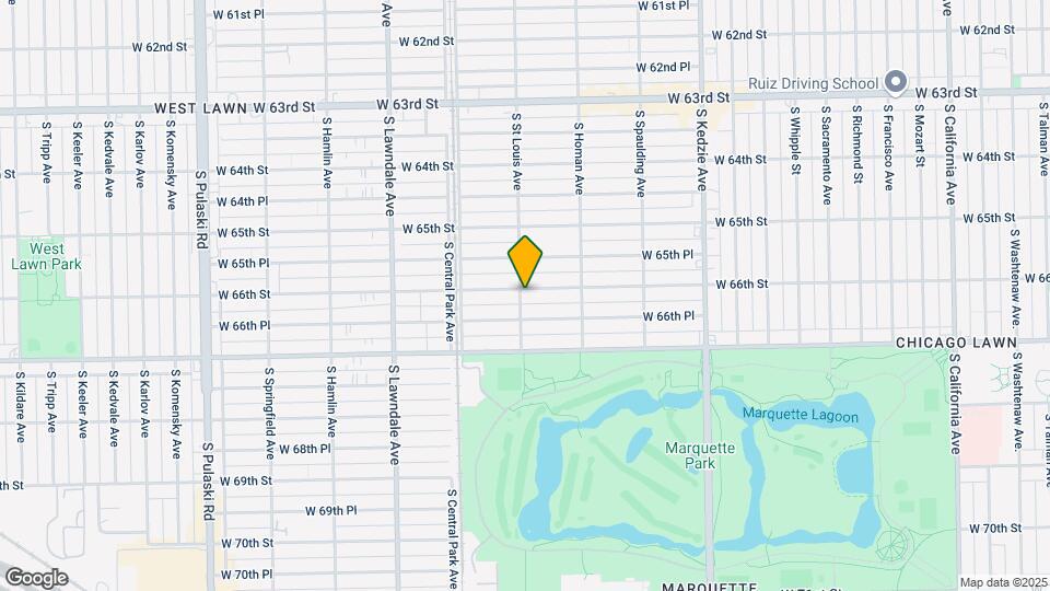 3457 W 66th St Map and Location Details
