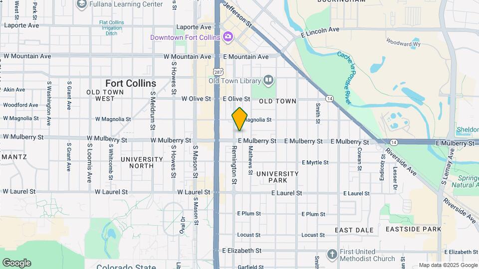 420 Remington St Map and Location Details