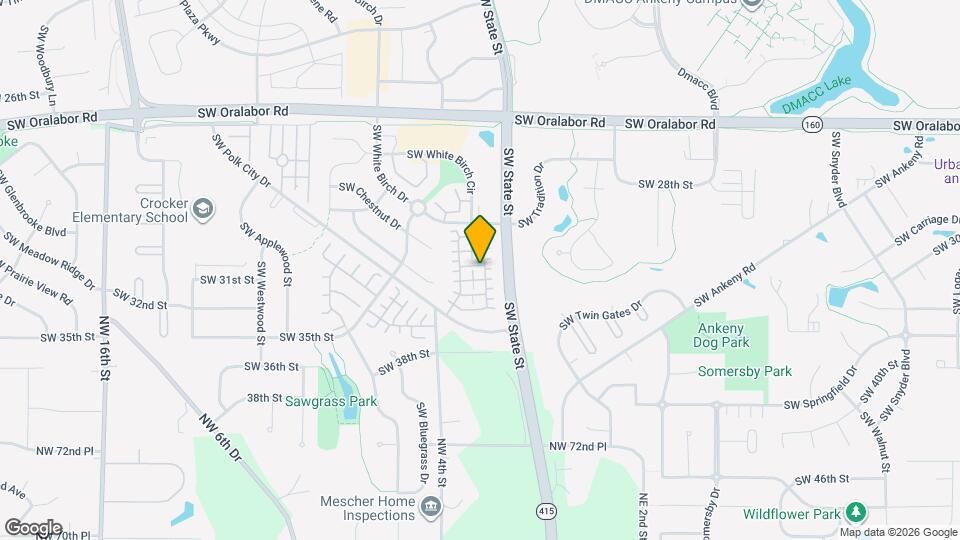3104 SW Arlan Ln Map and Location Details