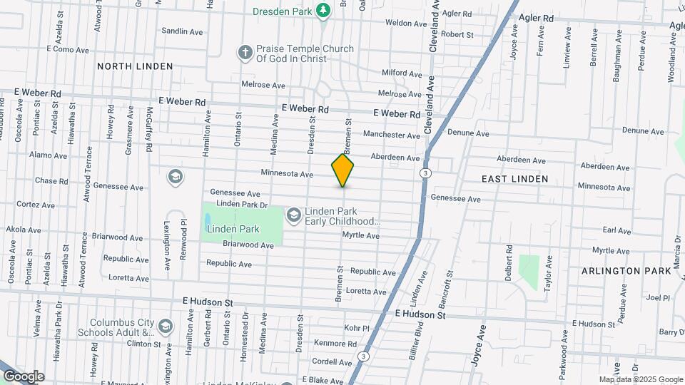 1530 Genessee Ave Map and Location Details