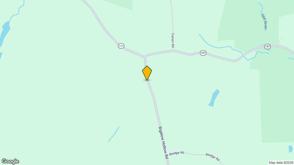 244 Bigelow Hollow Rd Map and Location Details