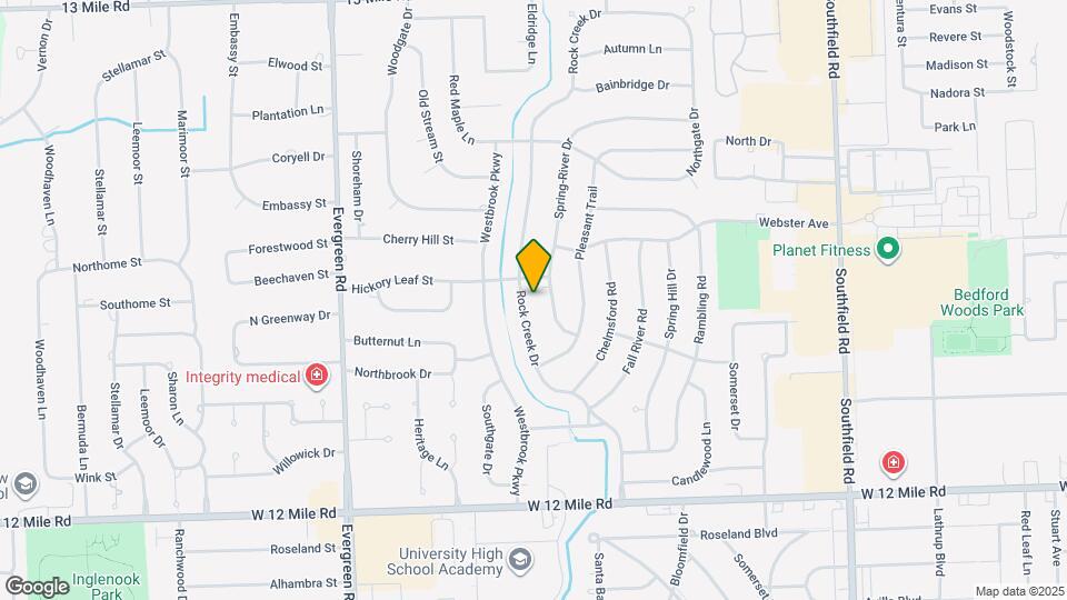 29822 Rock Creek Dr Mapa y Detalles de la Ubicación