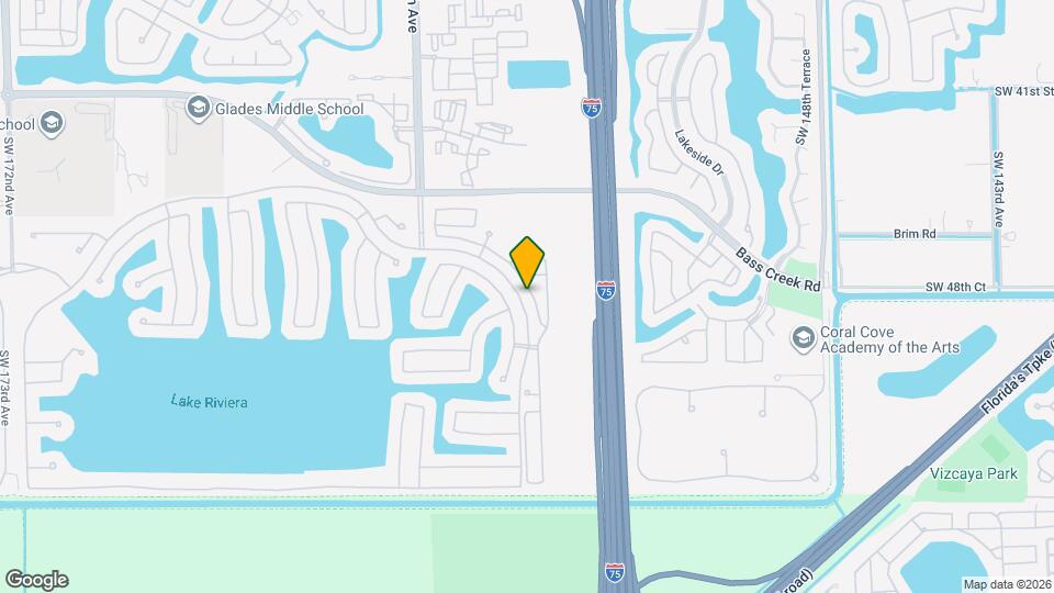 5014 SW 155th Terrace Map and Location Details