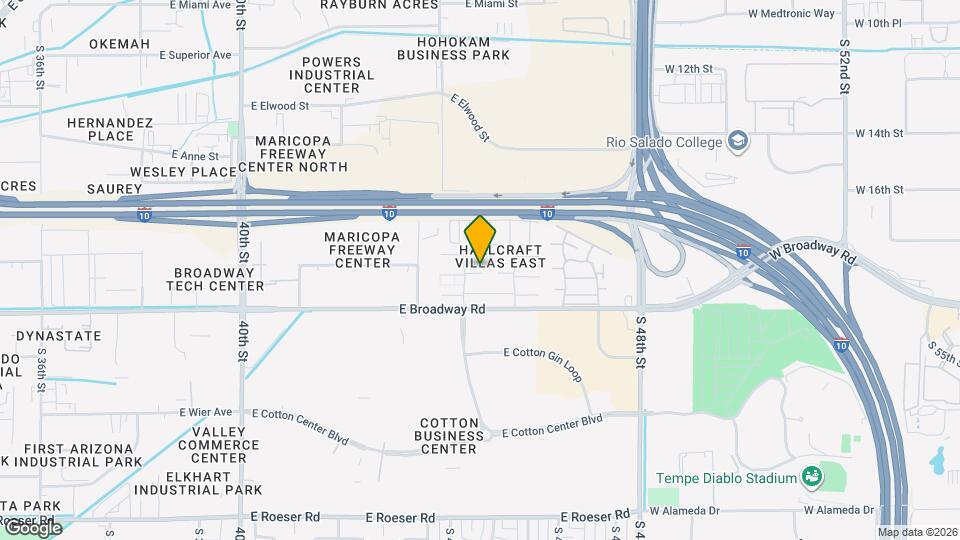 4450 E Wood St Map and Location Details