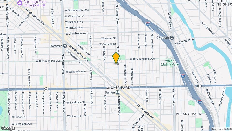 2012 W Saint Paul Ave, Unit 409 Map and Location Details