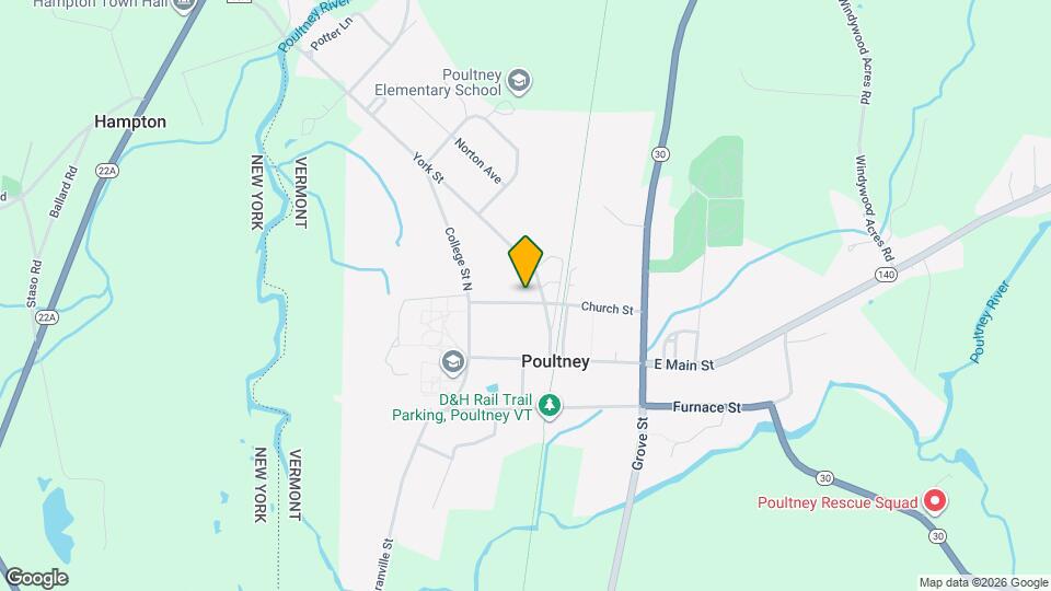 230 Church St, Unit #2 Map and Location Details