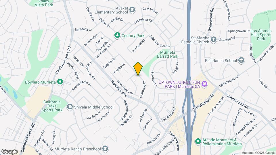 24623 Leafwood Dr Map and Location Details