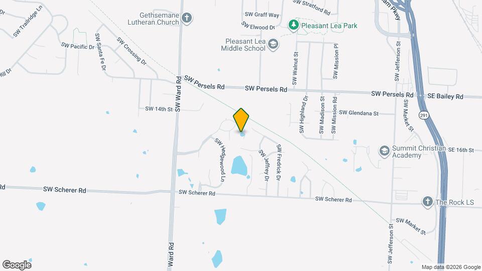 1299 SW Heartwood Dr Map and Location Details