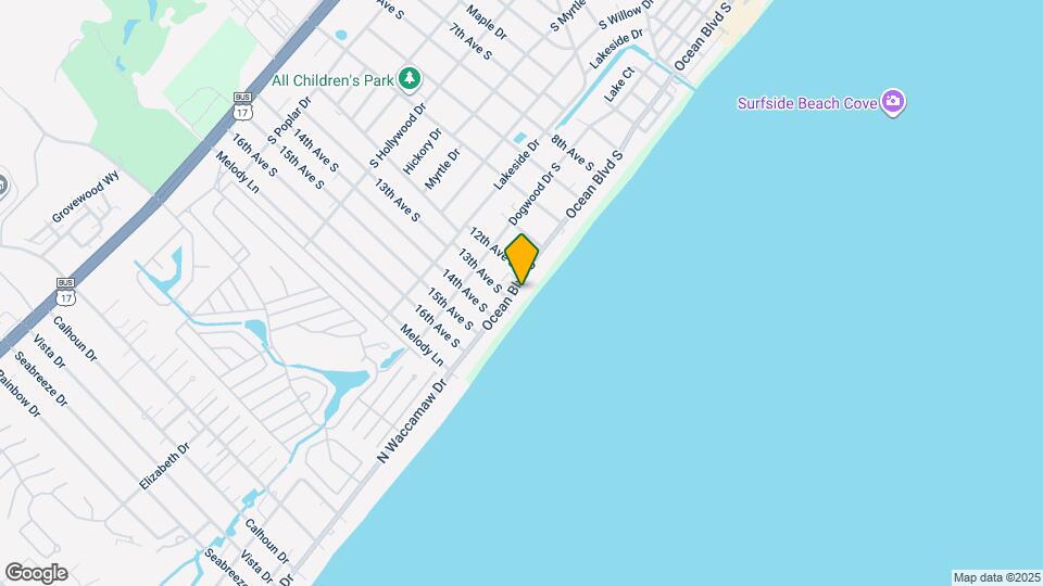 1217 Ocean Blvd S Map and Location Details