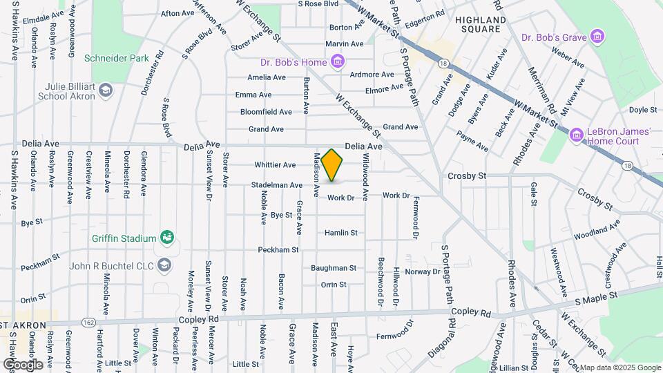 924 Stadelman Ave Map and Location Details