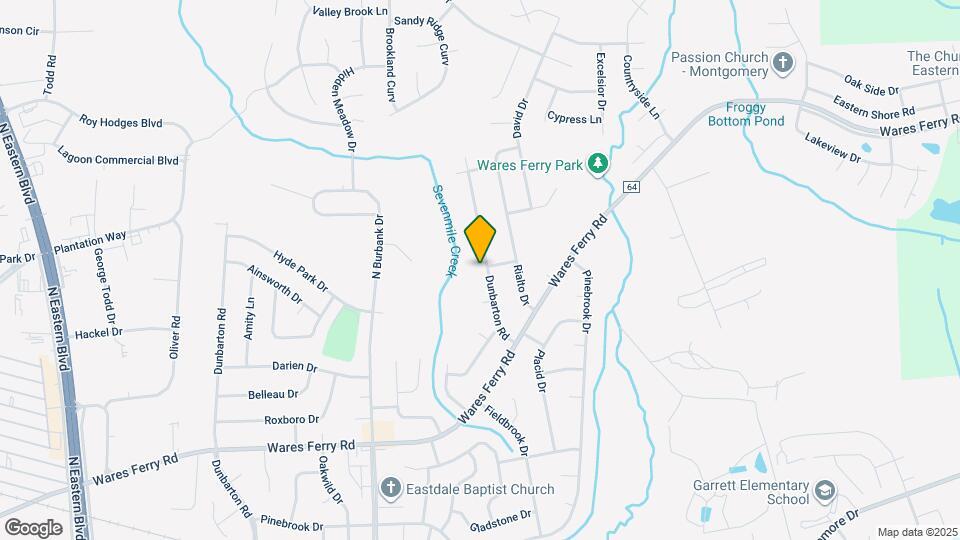 1377 Dunbarton Rd Map and Location Details