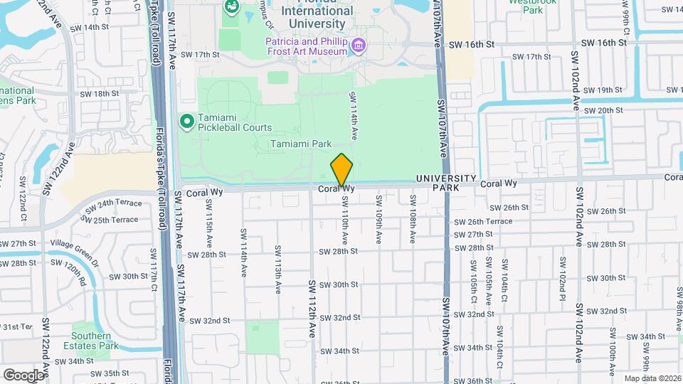 2402 SW 110th Ave Map and Location Details