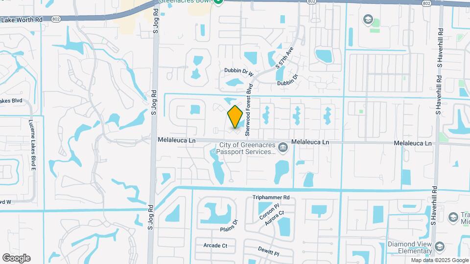 4668 Oak Terrace Dr Map and Location Details