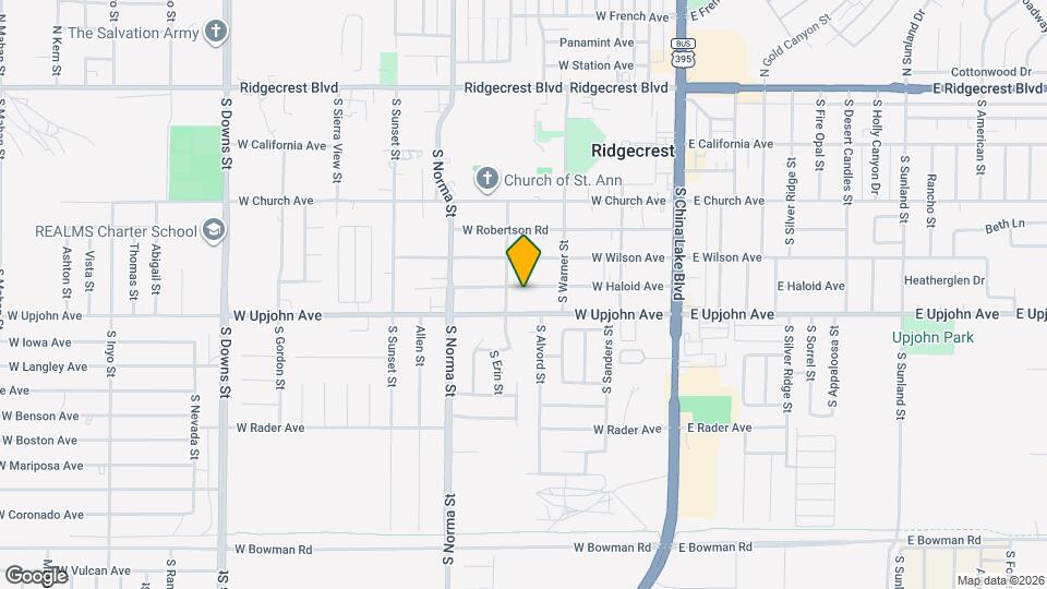 327 W Haloid Ave Mapa y Detalles de la Ubicación