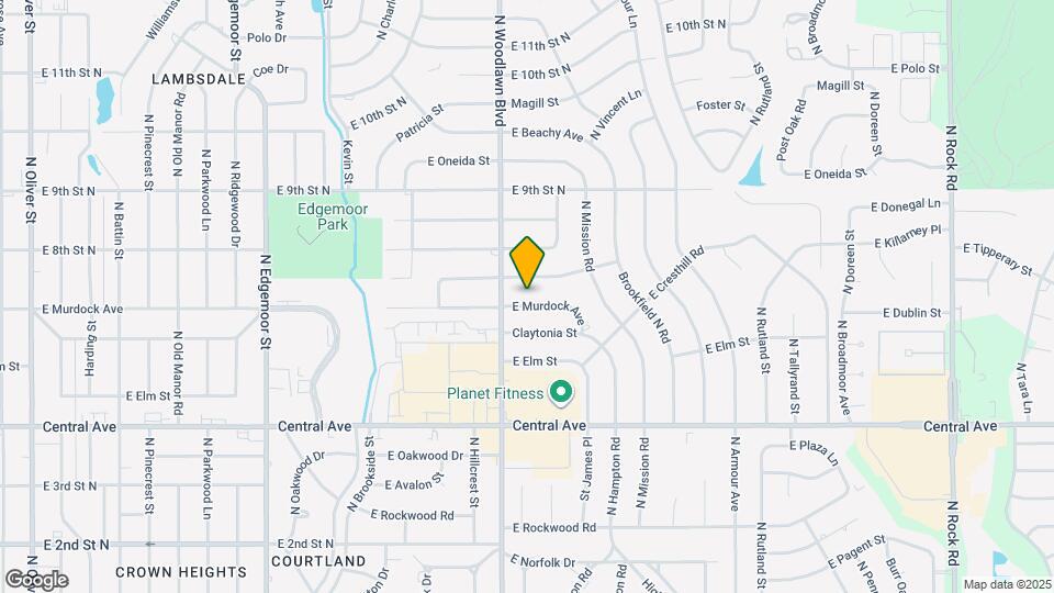 6420 E Murdock St Map and Location Details