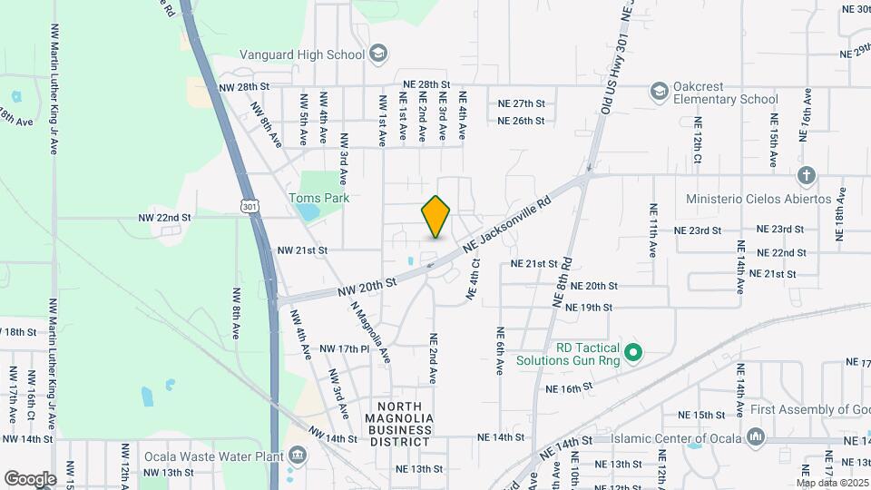 16 NW 21st Pl Map and Location Details