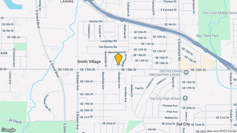 1524 Hampton Rd Map and Location Details