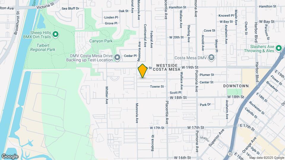 Trio Apartment Homes Map and Location Details