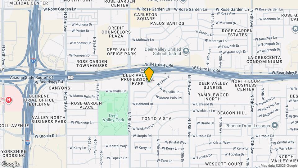 20025 N 18th Dr Map and Location Details