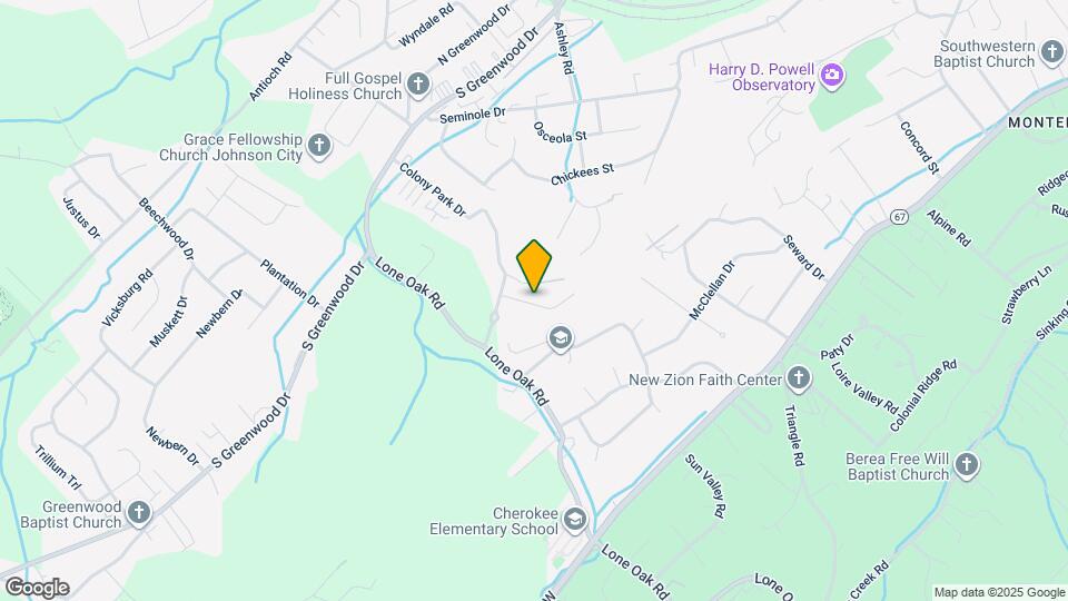 2244 Forest Acres Dr Map and Location Details