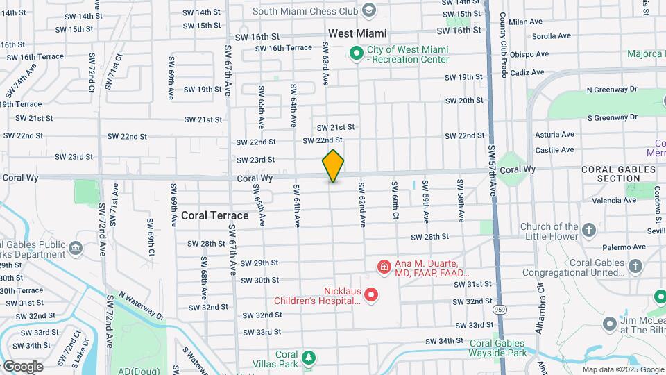 2431 SW 63rd Ave Map and Location Details