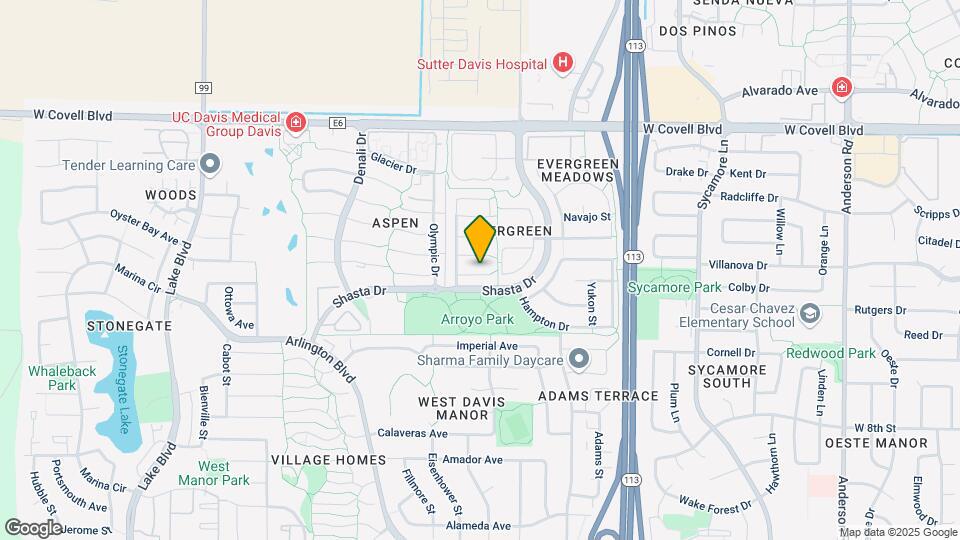 1813 Tahoe Pl Map and Location Details