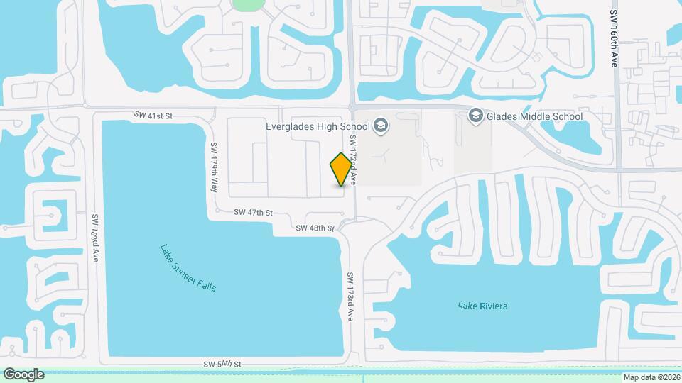 4574 SW 173rd Ave Mapa y Detalles de la Ubicación