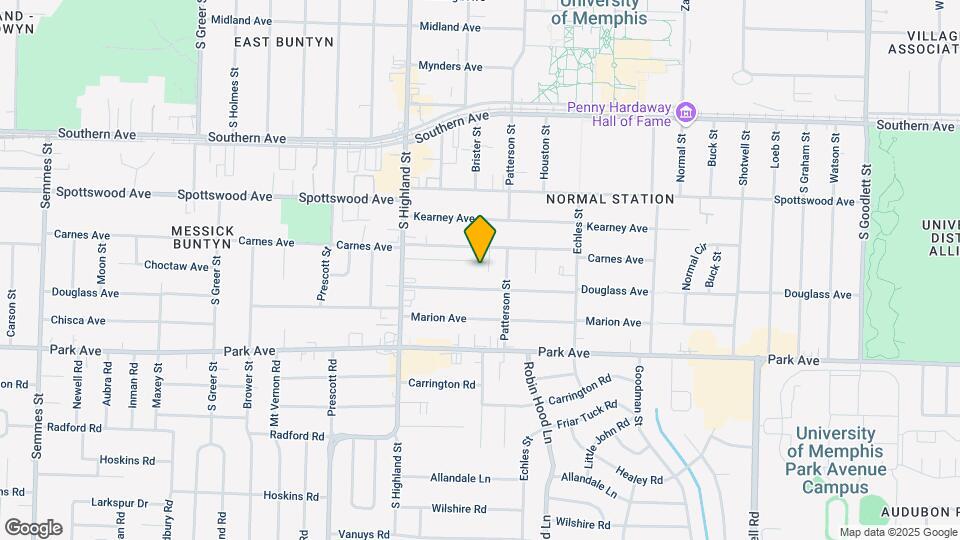3595 Clayphil Ave Map and Location Details