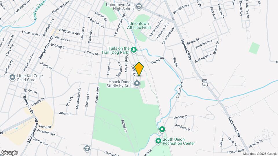 14 Leith St Map and Location Details