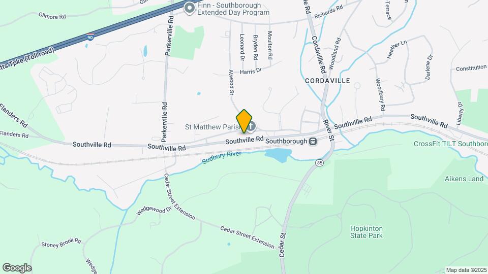 117 Southville Rd Map and Location Details