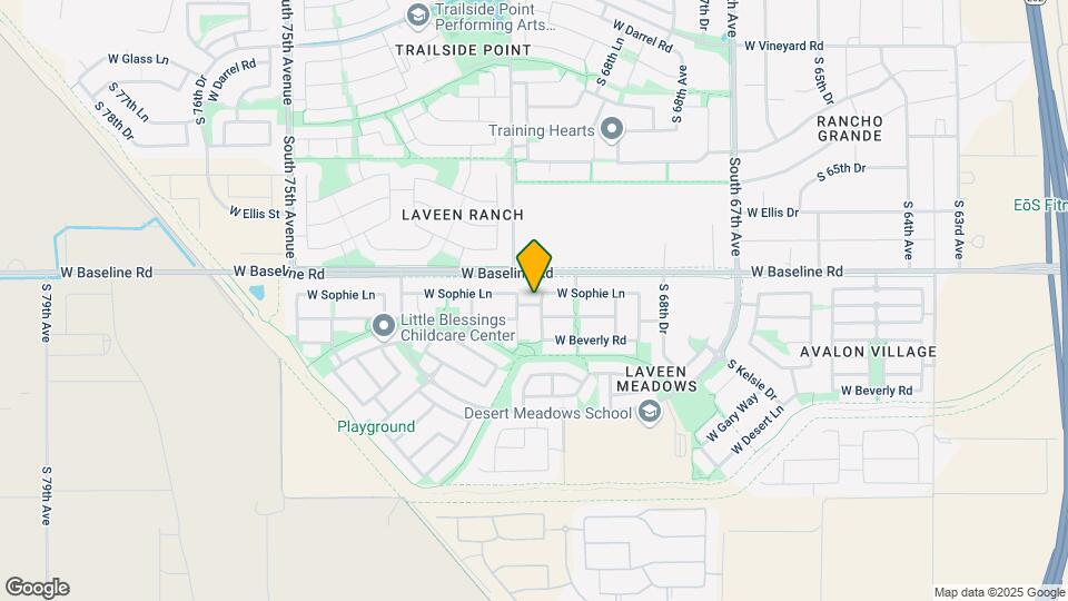 7620 S 70th Ln Mapa y Detalles de la Ubicación
