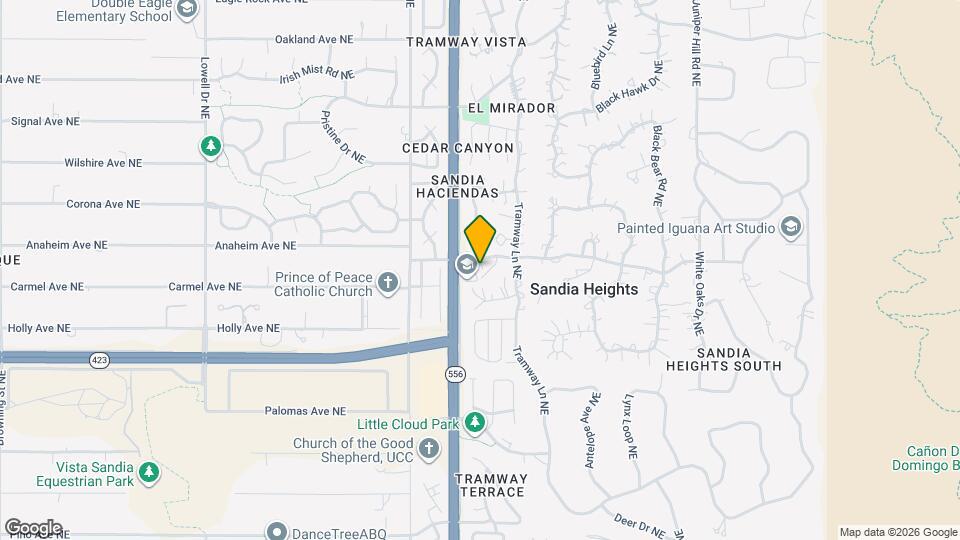 830 Live Oak Rd NE Map and Location Details