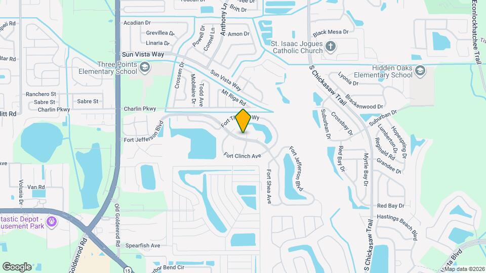 4732 Fort Bravo Ct Map and Location Details