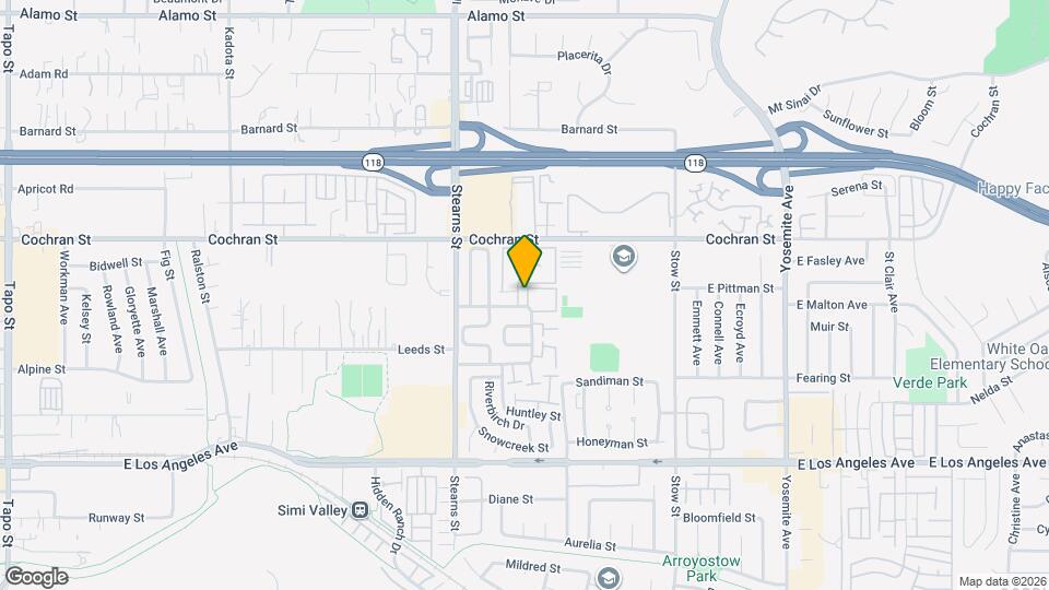 5385 Birchcroft St Map and Location Details