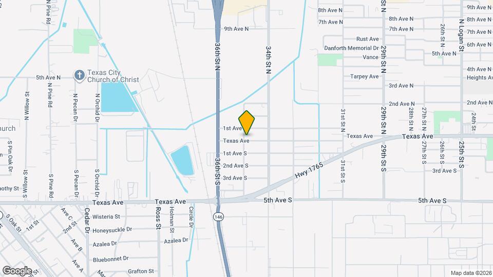 3440 Texas Ave Mapa y Detalles de la Ubicación