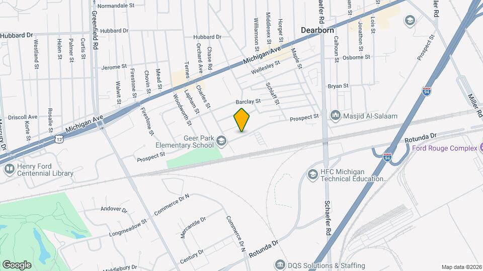 14648 Prospect St Map and Location Details