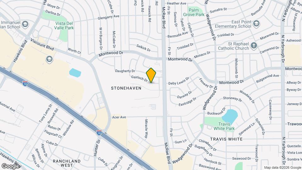 9632 Gairloch Dr Map and Location Details