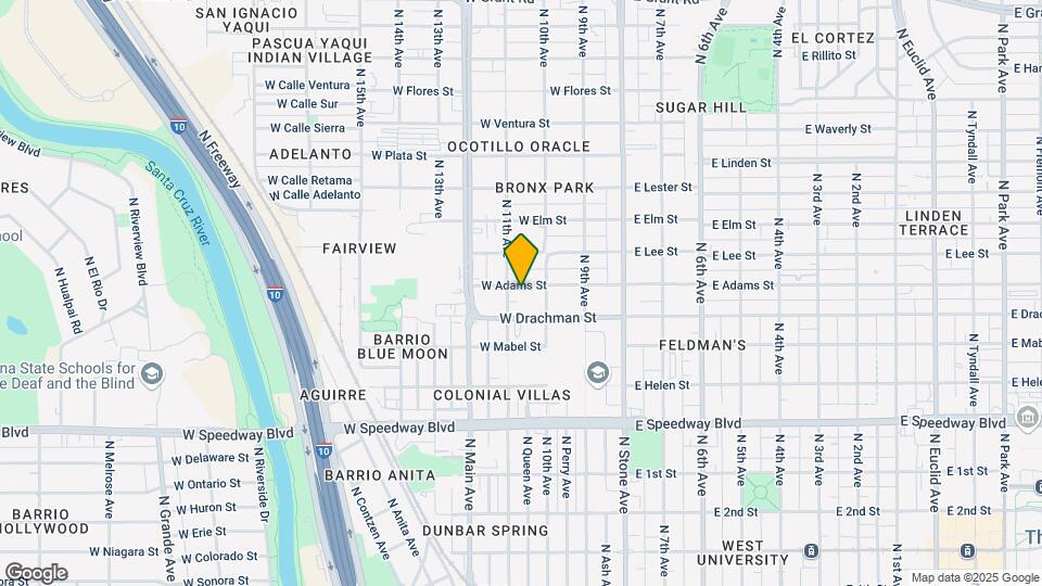 255 W Adams St Map and Location Details