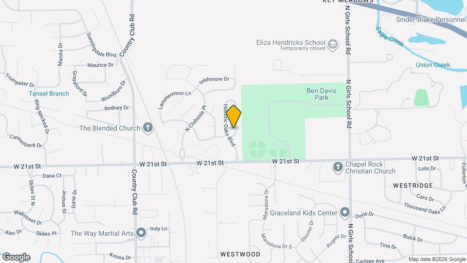 2214 Rolling Oak Dr Map and Location Details