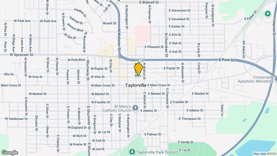 106 E Vine St Map and Location Details