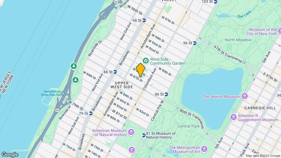 131 W 87th St Map and Location Details