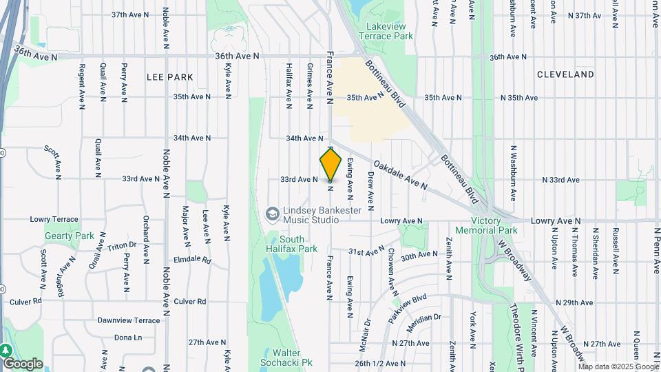 3260 France Ave N Mapa y Detalles de la Ubicación
