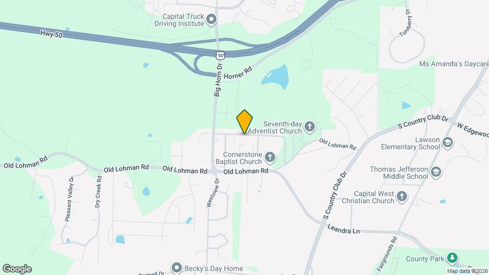 5015 Charm Ridge Dr Map and Location Details