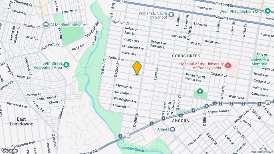 6020 Catharine St, Unit Unit B Map and Location Details