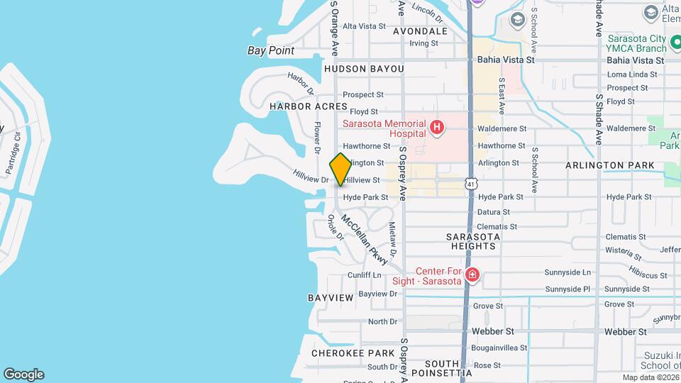 1611 Hyde Park St Mapa y Detalles de la Ubicación
